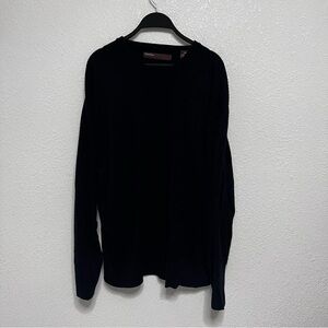 Perry Ellis Black Crewneck Sweater